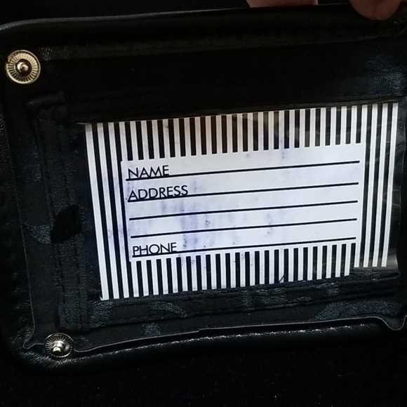 🧳BLACK LUGGAGE TAG - Picture 3 of 5